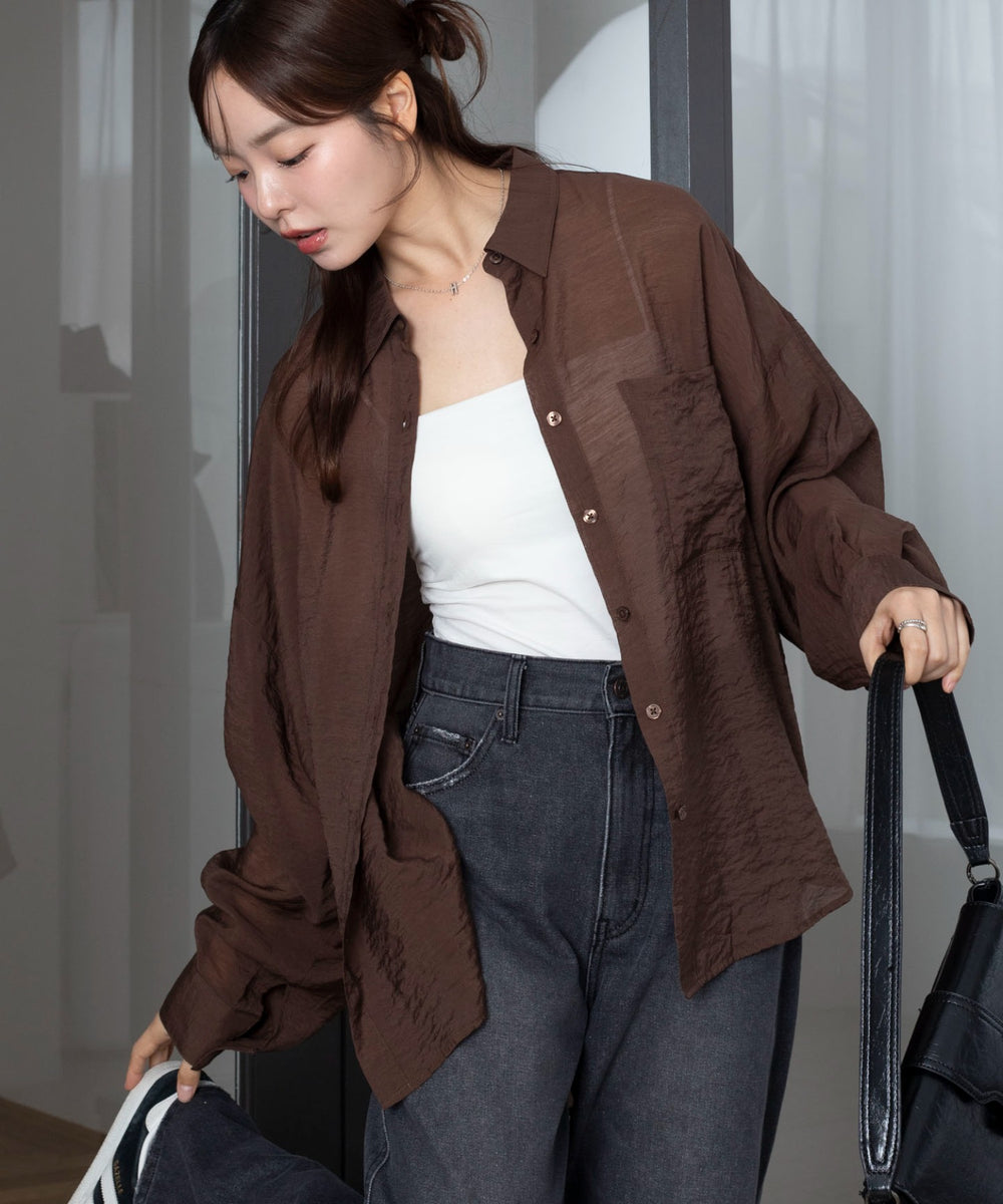 Dブラウン　モデル：165cm F着用