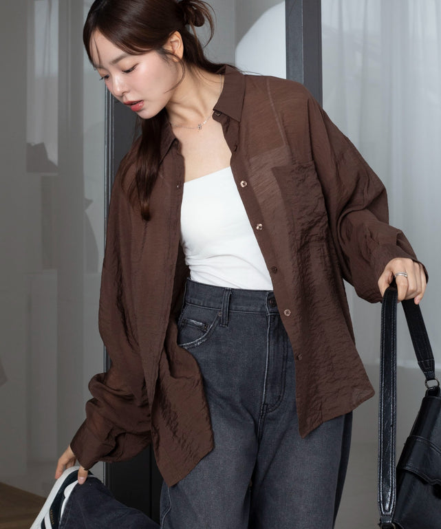 Dブラウン　モデル：165cm F着用