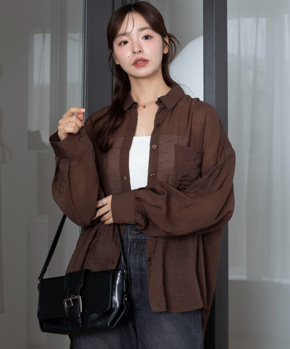 Dブラウン　モデル：165cm F着用