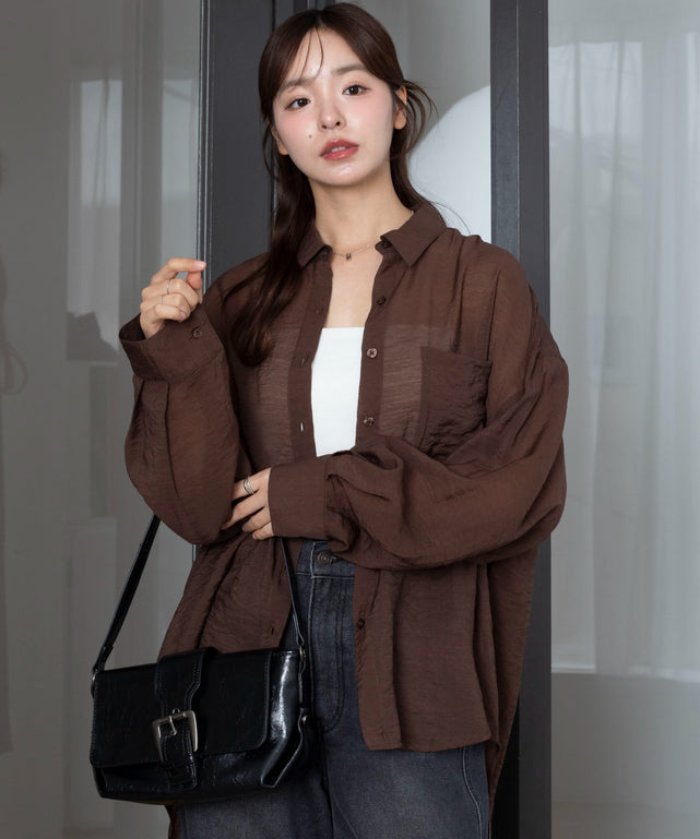 Dブラウン　モデル：165cm F着用