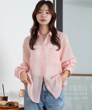 ピンク　モデル：165cm F着用