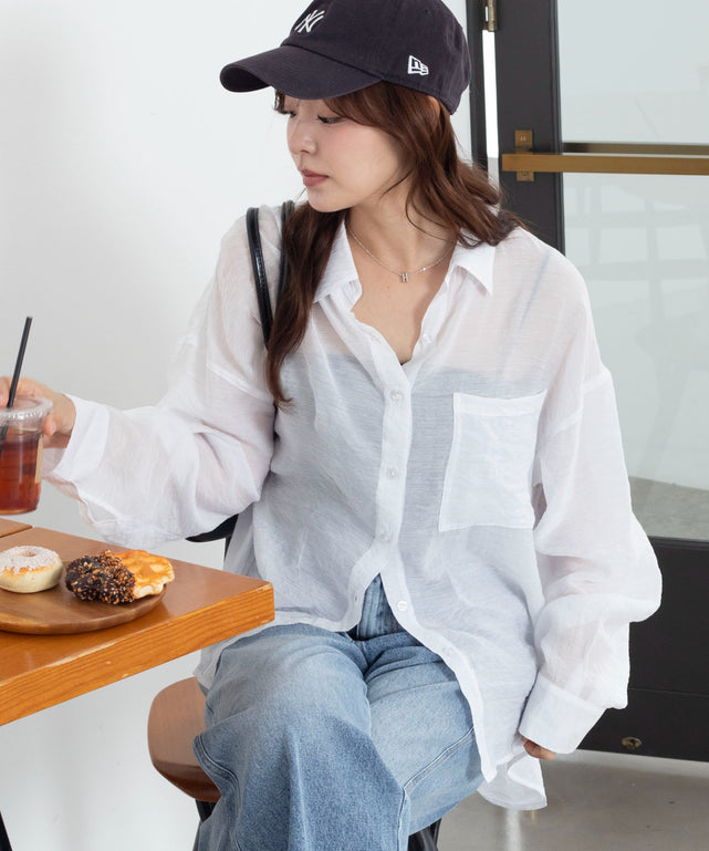 ホワイト　モデル：165cm F着用