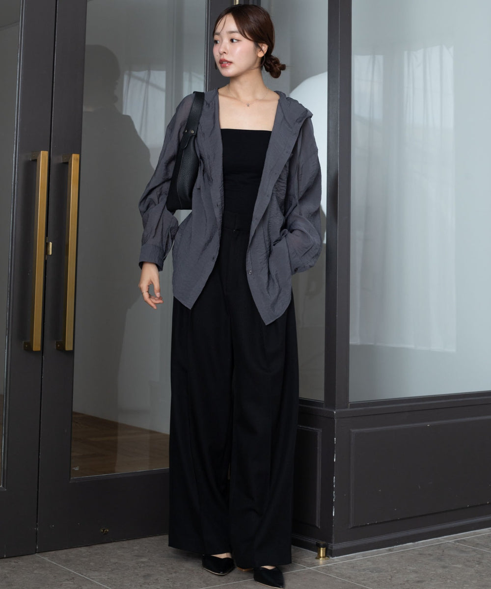 チャコール　モデル：165cm F着用