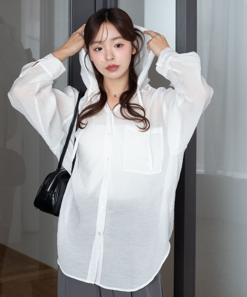 ホワイトアイボリー　モデル：165cm F着用