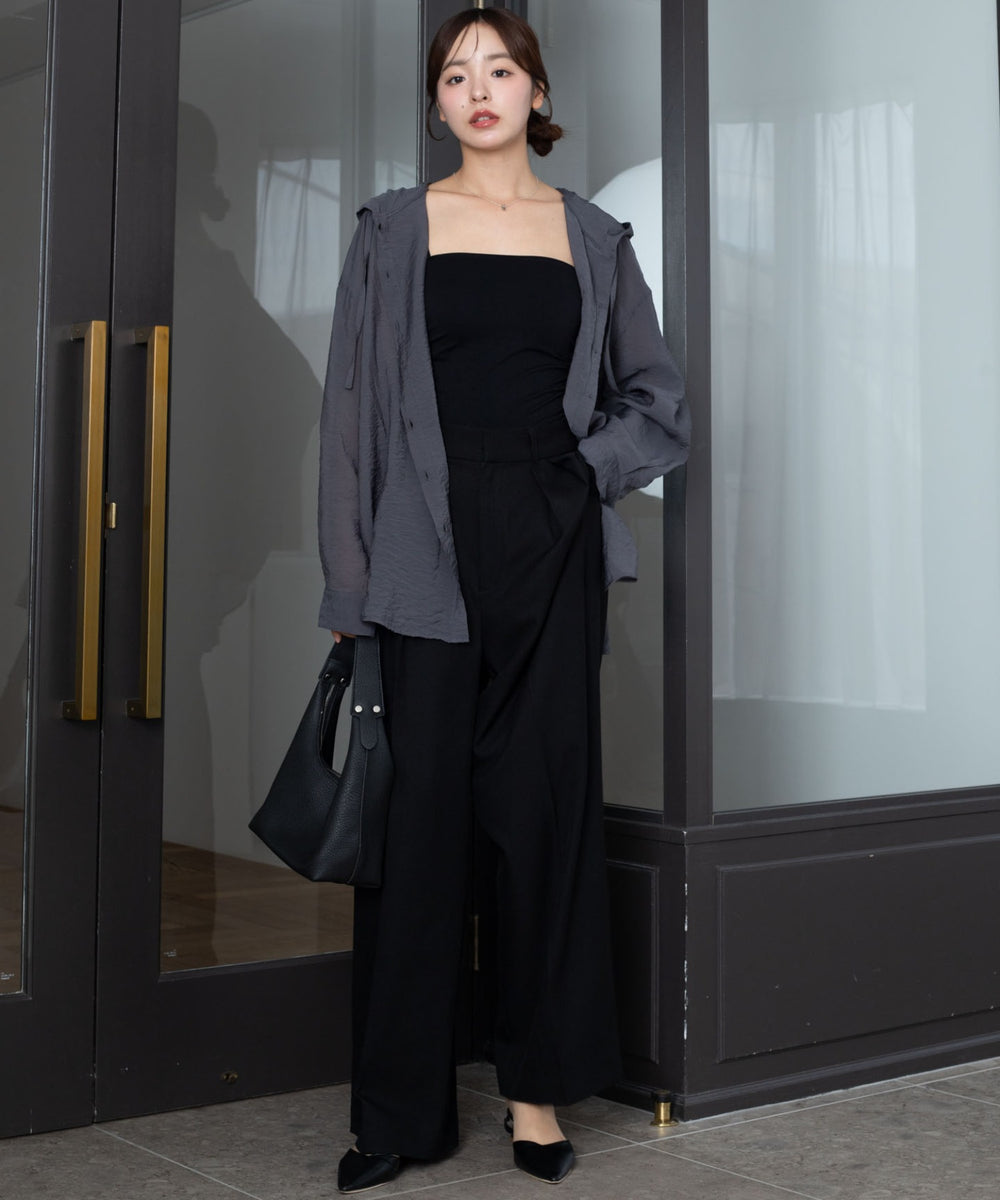 チャコール　モデル：165cm F着用