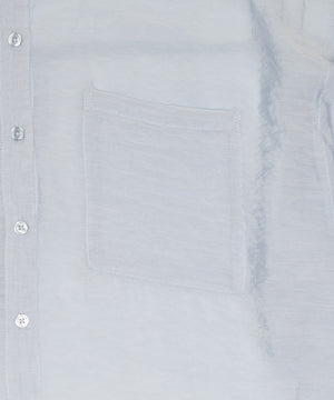 シアーフードシャツ