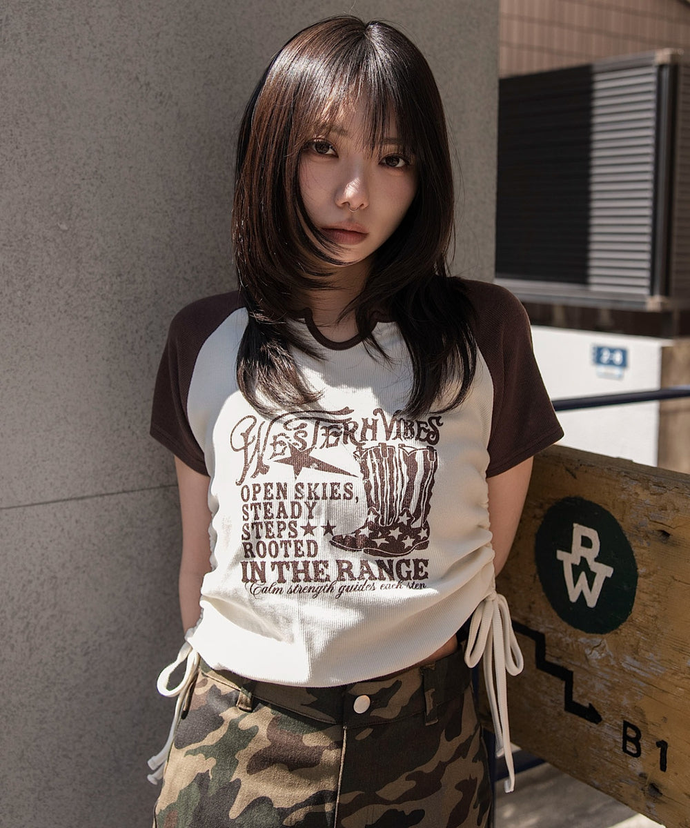 柄６　モデル：159cm F着用