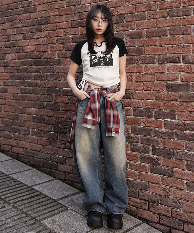 柄３　モデル：159cm F着用