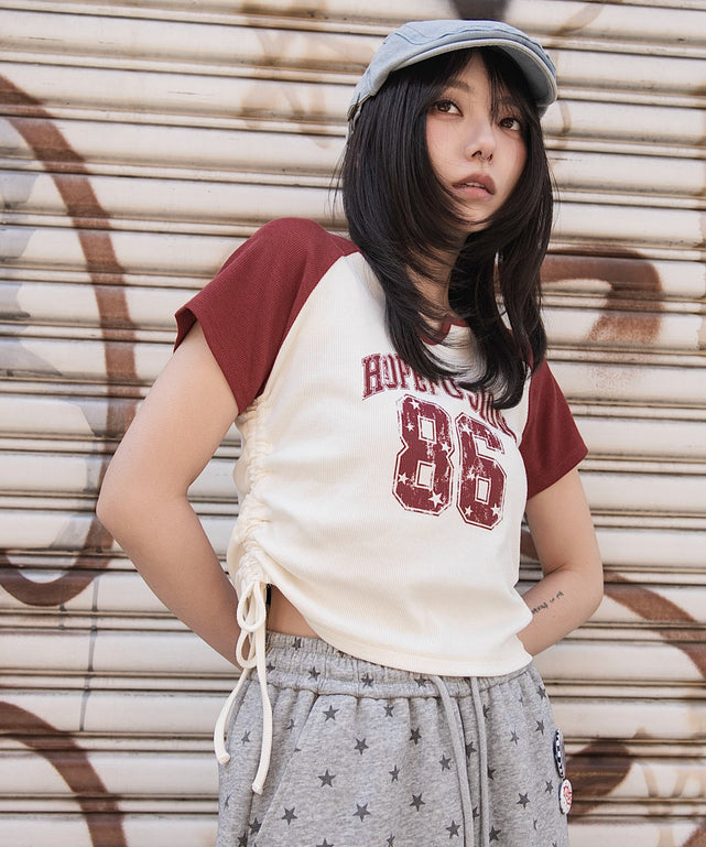 柄２　モデル：159cm F着用