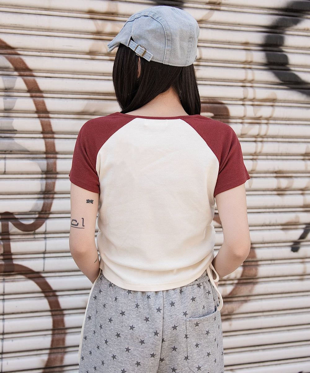 柄２　モデル：159cm F着用