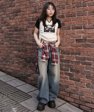 柄３　モデル：159cm F着用