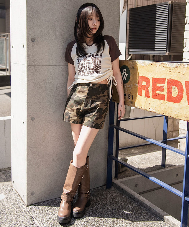 柄６　モデル：159cm F着用