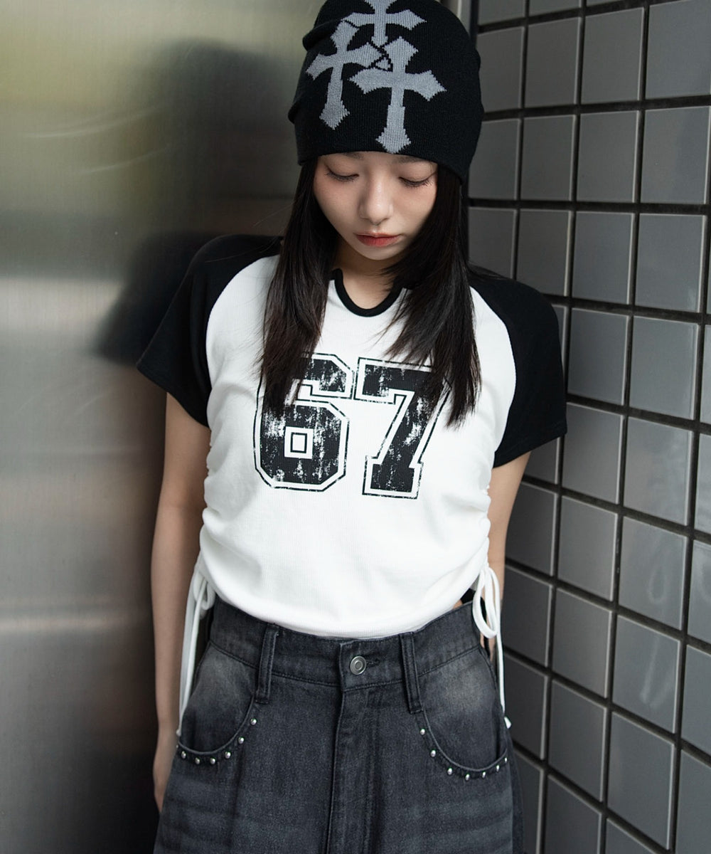 柄７　モデル：159cm F着用