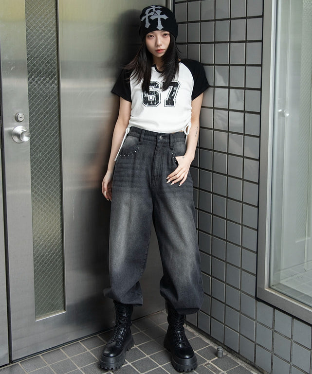 柄７　モデル：159cm F着用