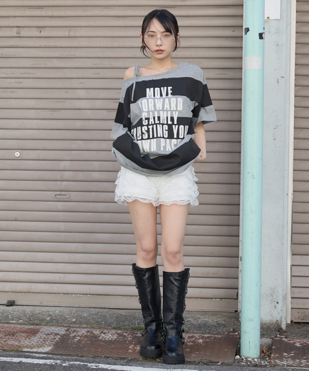 柄6 モデル：159cm F着用