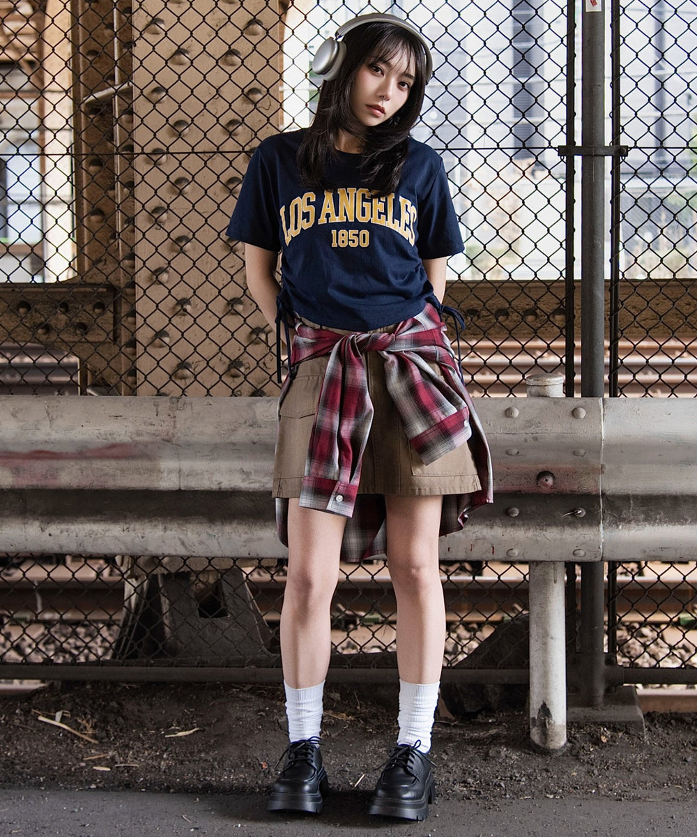 柄２　モデル：159cm F着用