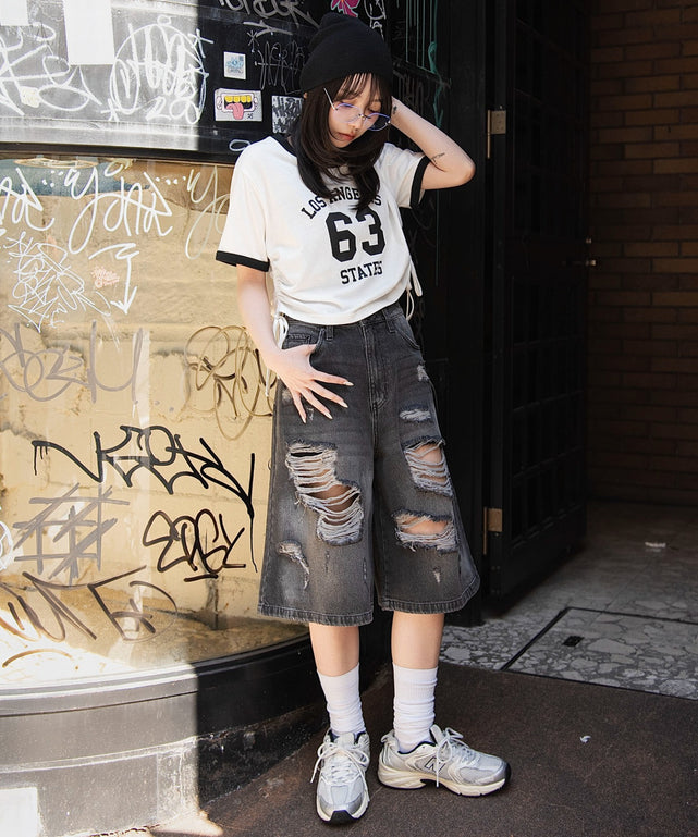 柄３　モデル：159cm F着用