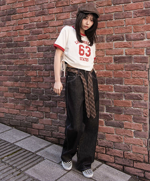 柄４　モデル：159cm F着用