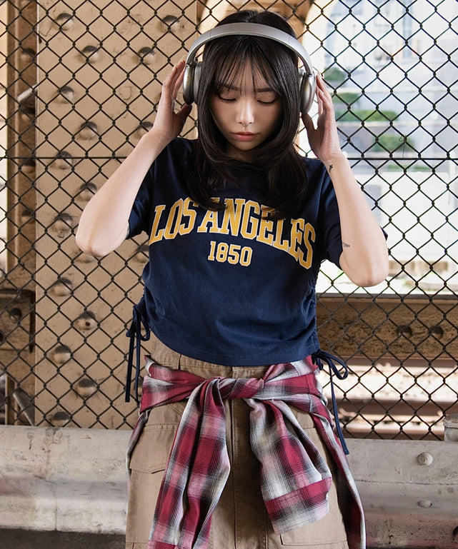 柄２　モデル：159cm F着用