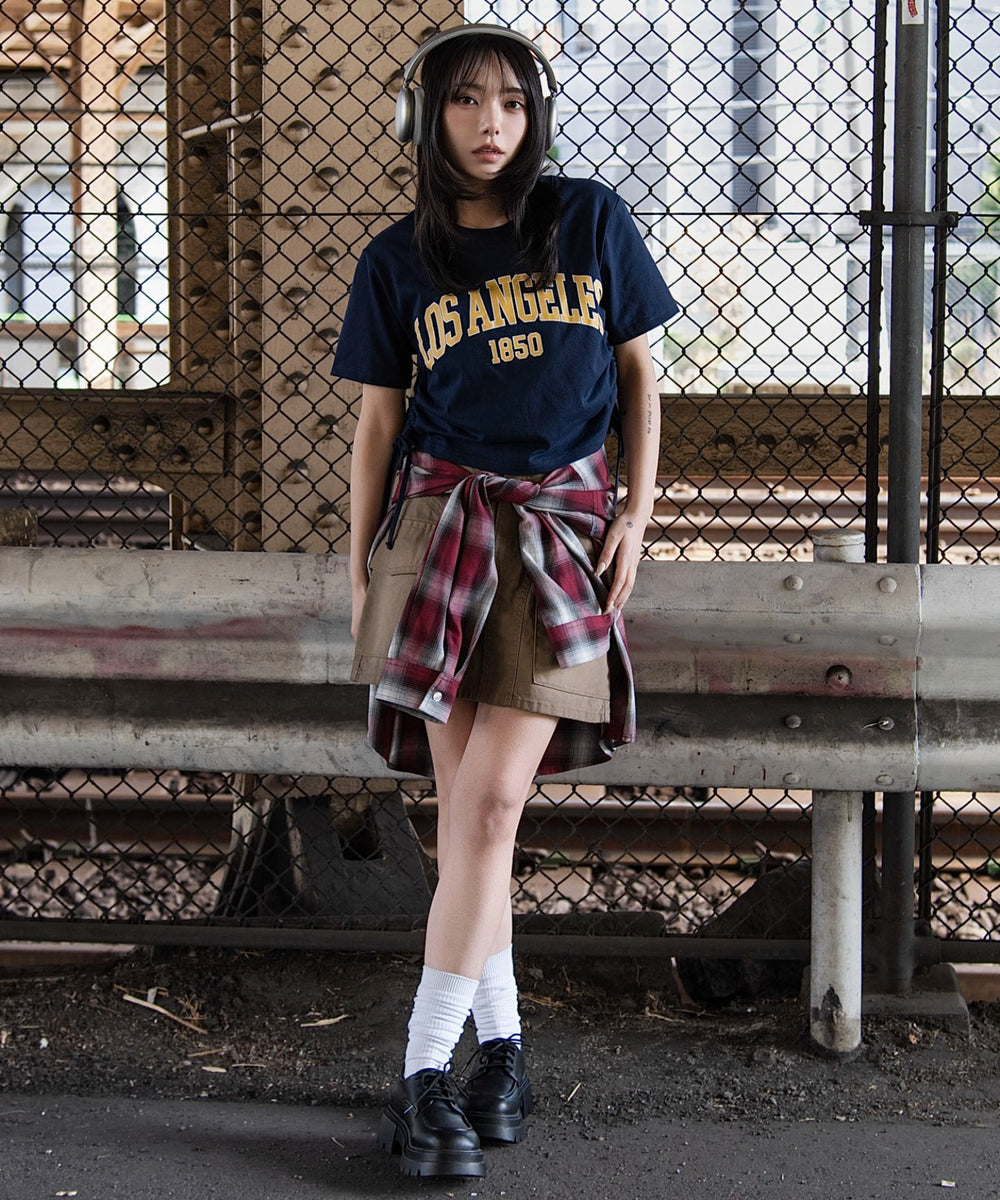 柄２　モデル：159cm F着用