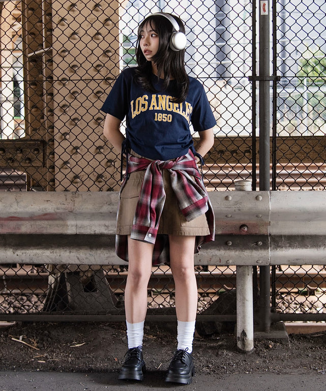 柄２　モデル：159cm F着用