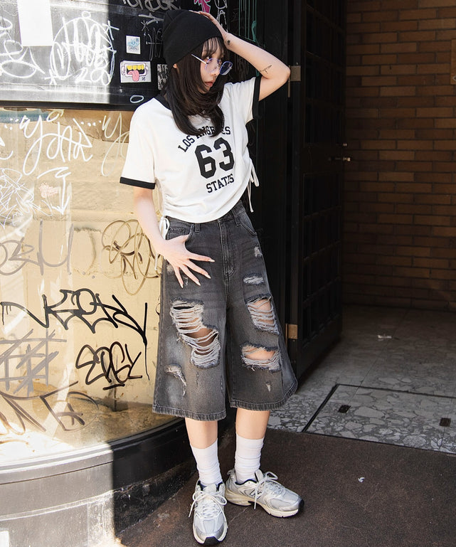 柄３　モデル：159cm F着用