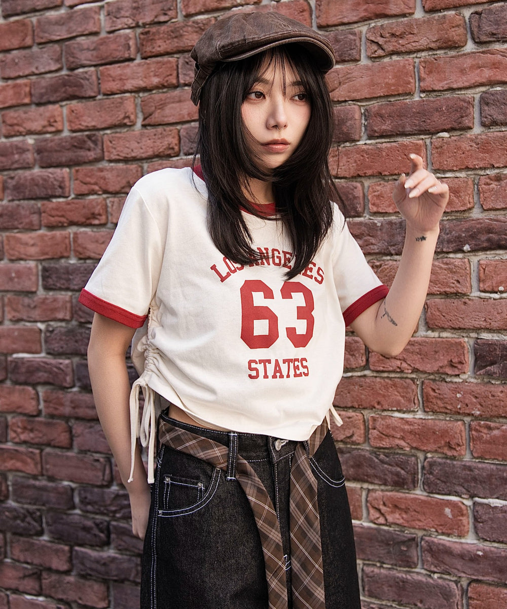 柄４　モデル：159cm F着用