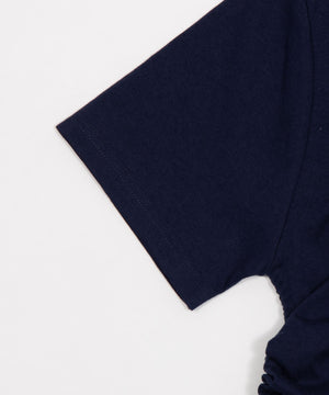 グラフィックサイドリボンドロストショートT