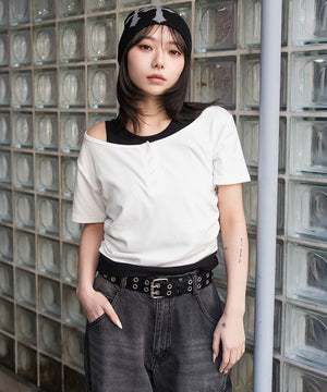 ホワイト　モデル：159cm F着用