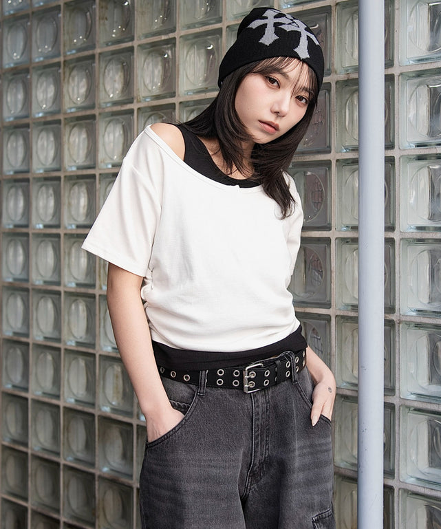 ホワイト　モデル：159cm F着用