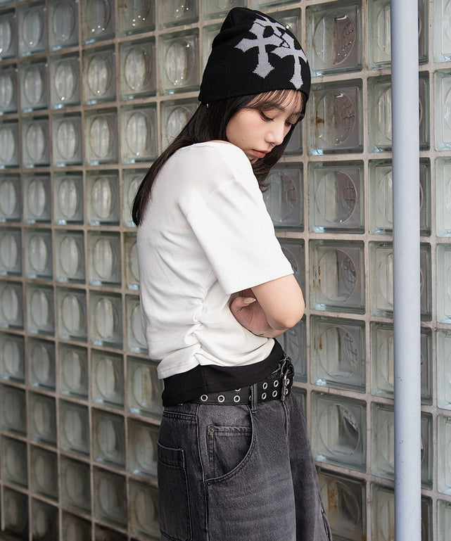 ホワイト　モデル：159cm F着用