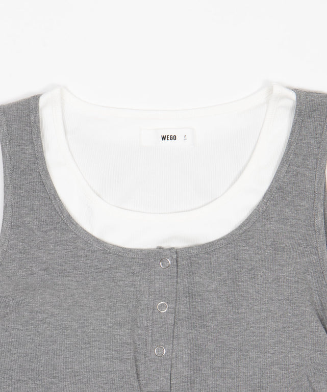 レイヤードデザインカップインタンク