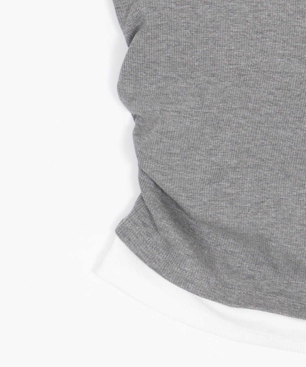 レイヤードデザインカップインタンク