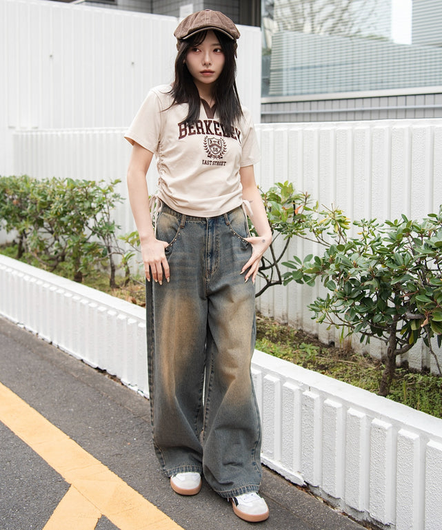 ブラウン モデル：159cm F着用