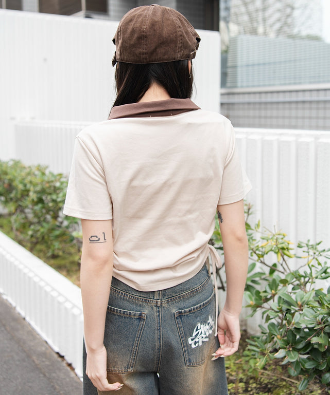 ブラウン モデル：159cm F着用