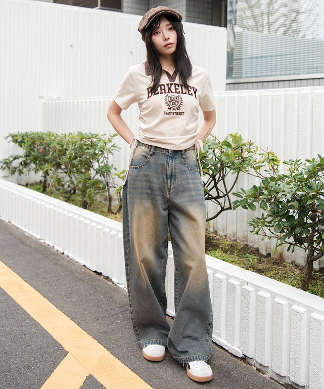 ブラウン モデル：159cm F着用