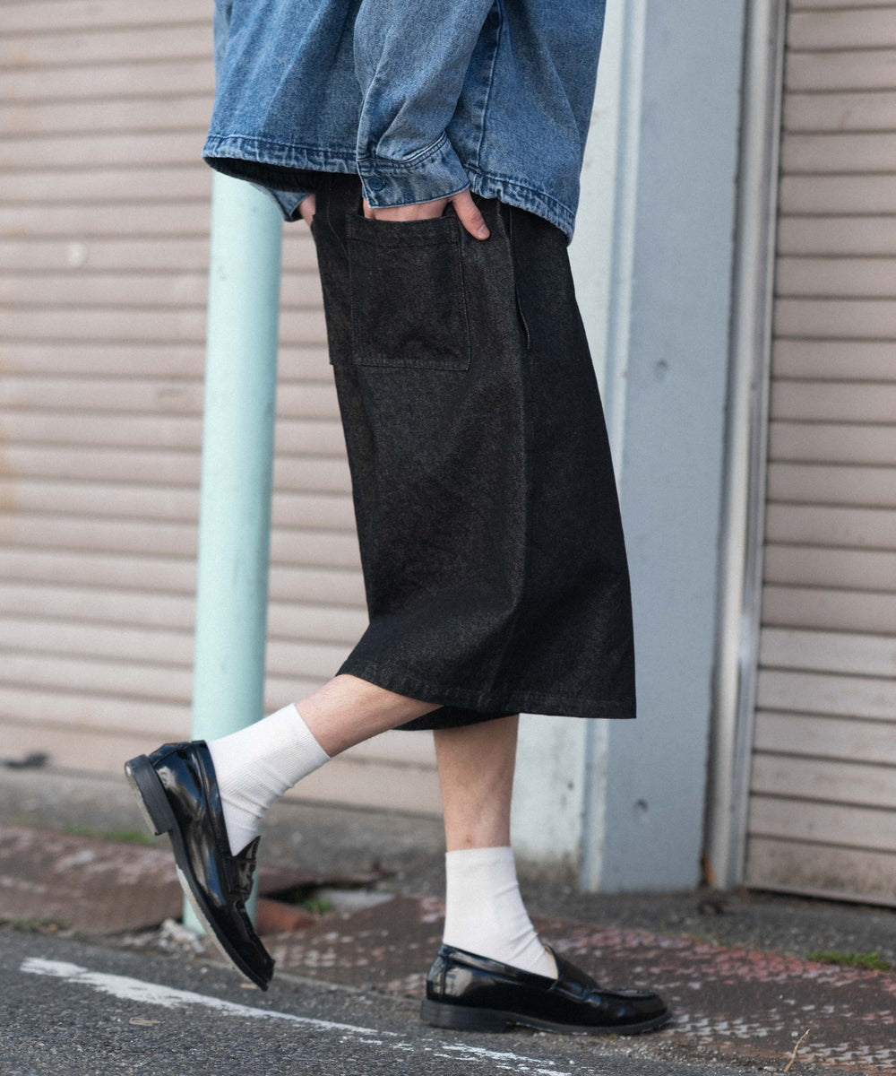 デニムブラック モデル：182cm L着用