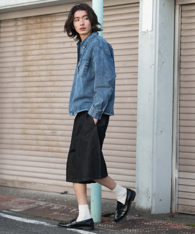 デニムブラック モデル：182cm L着用