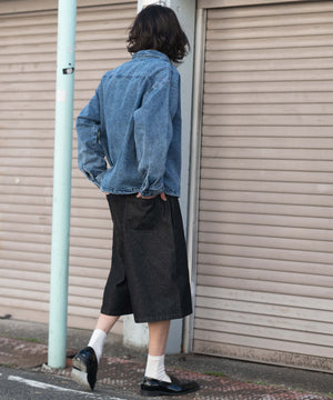 デニムブラック モデル：182cm L着用