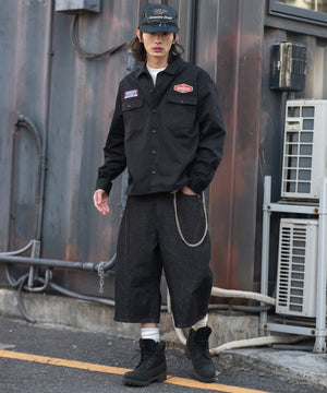 デニムブラック モデル：182cm L着用