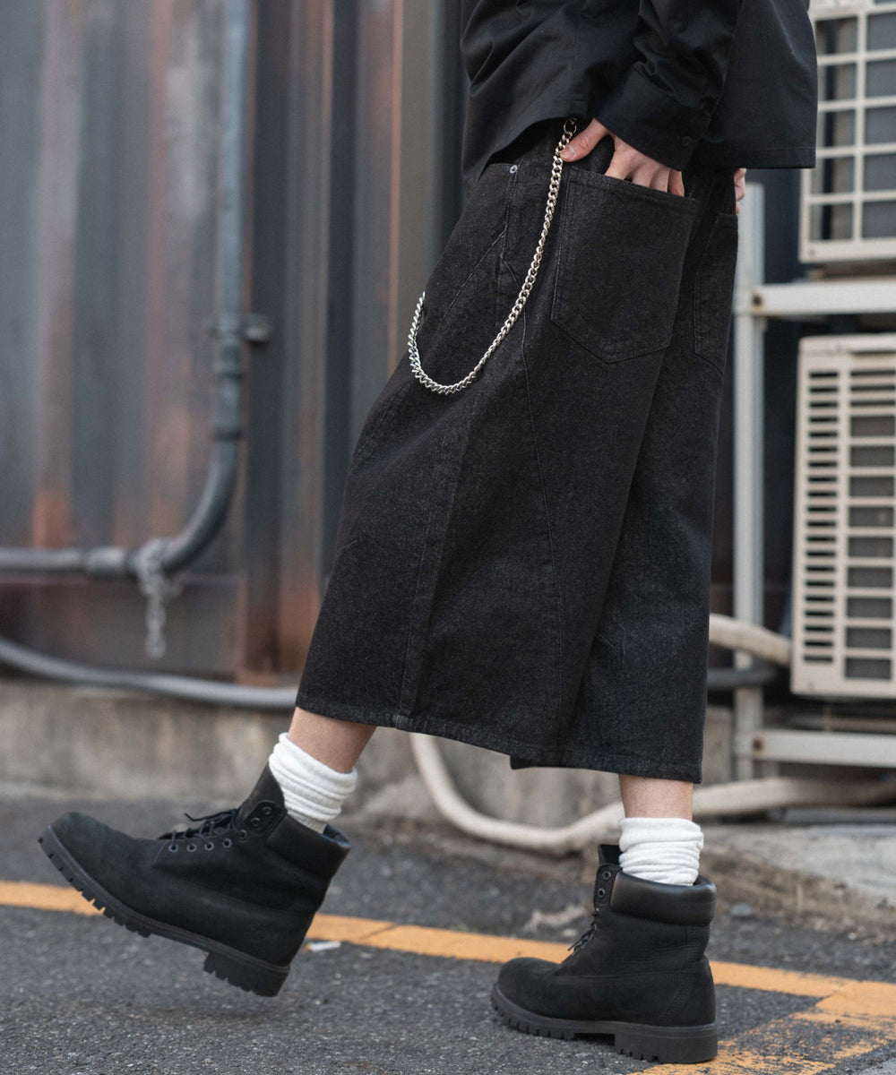 デニムブラック モデル：182cm L着用