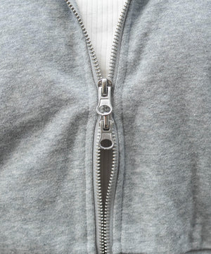 半袖ショートZIPパーカー