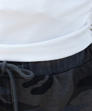 グラフィックラグランヘンリーネックT