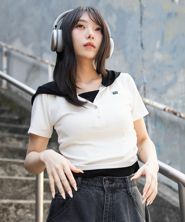 ホワイト モデル：159cm F着用