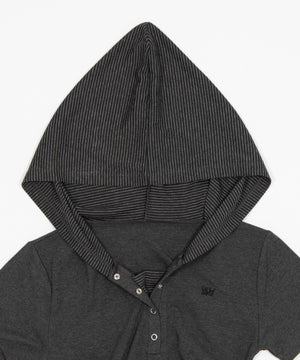 レイヤードドッキングフードT