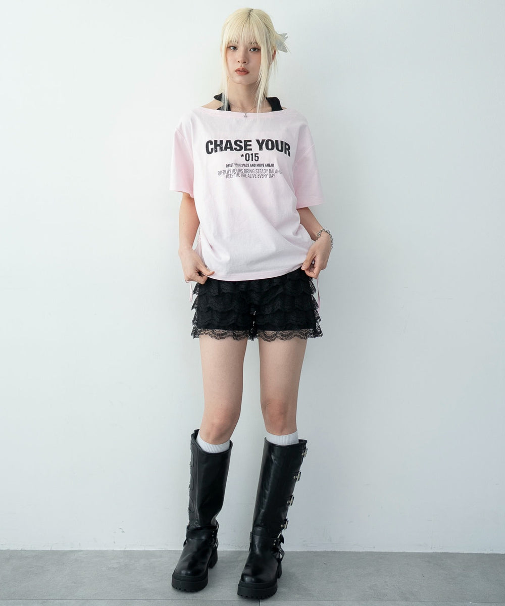 ピンク　モデル：166cm F着用