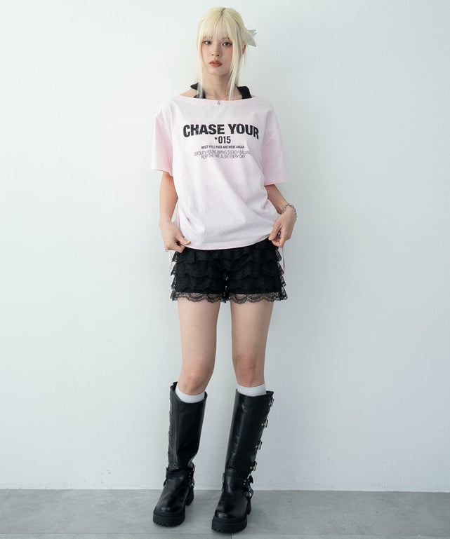 ピンク　モデル：166cm F着用