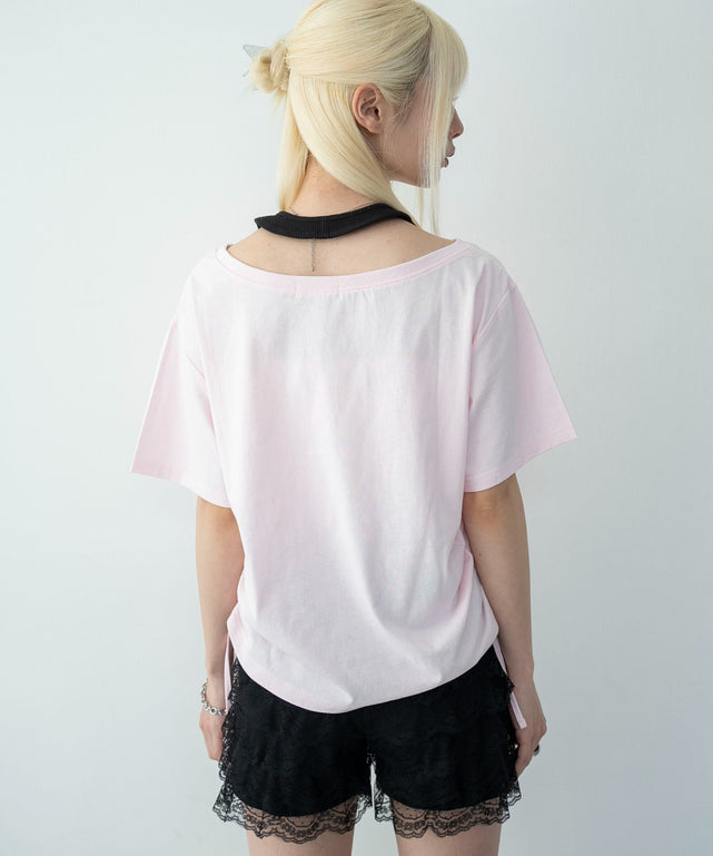 ピンク　モデル：166cm F着用