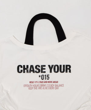 ホルターネックレイヤードワンショルT