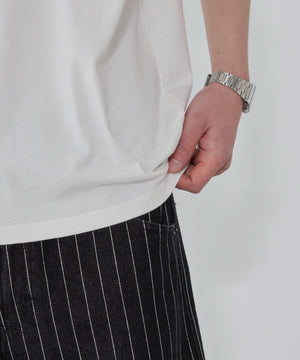 コットンクルーネックT（SS）　